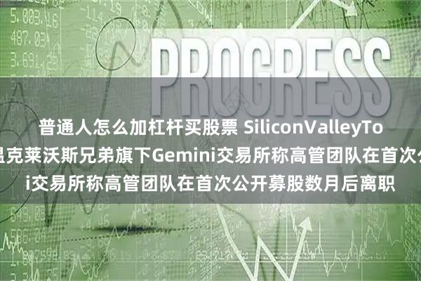 普通人怎么加杠杆买股票 SiliconValleyToday Top News｜温克莱沃斯兄弟旗下Gemini交易所称高管团队在首次公开募股数月后离职